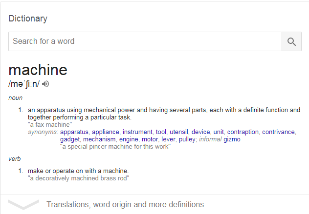Useful tricks of Google Search Engine 4 Define