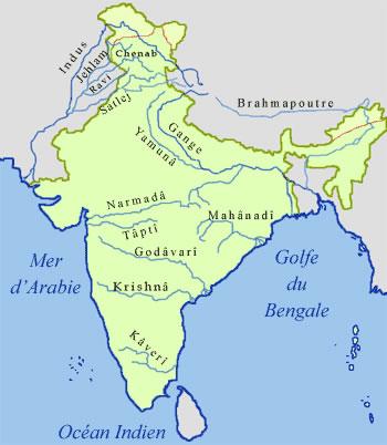 Indian Rivers Map Pdf Rivers In India - Infohub