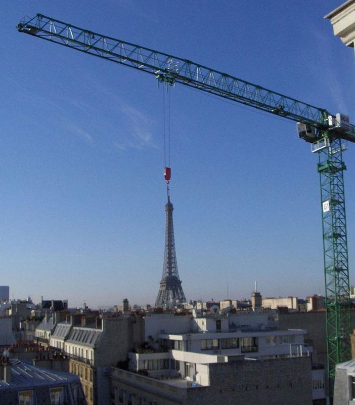 eiffel tower crane