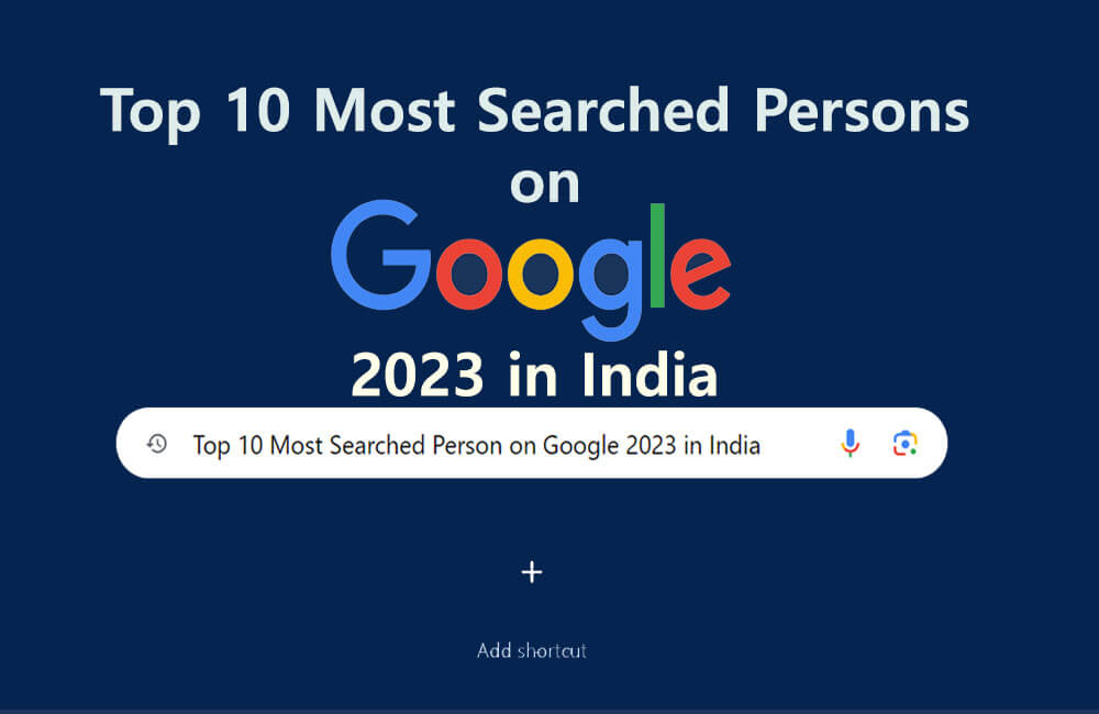 Top 10 Most Searched Person on Google 2023 in India