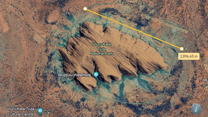18 Amazing and Mysterious Locations on Google Earth (with coordinates) 19 Uluru Ayers Rock