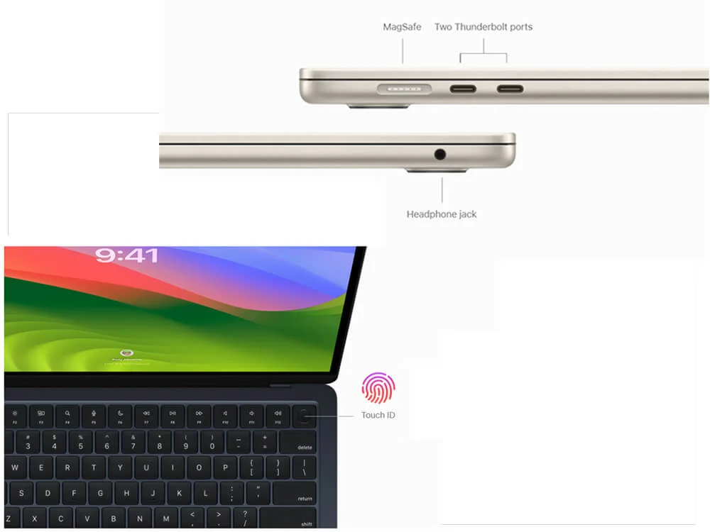 M3 MacBook Air Display and specification