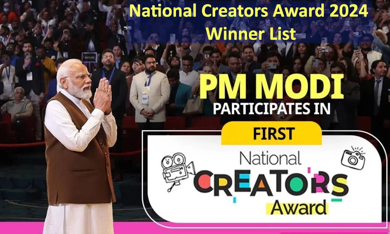 National Creators Award 2024 Winner List