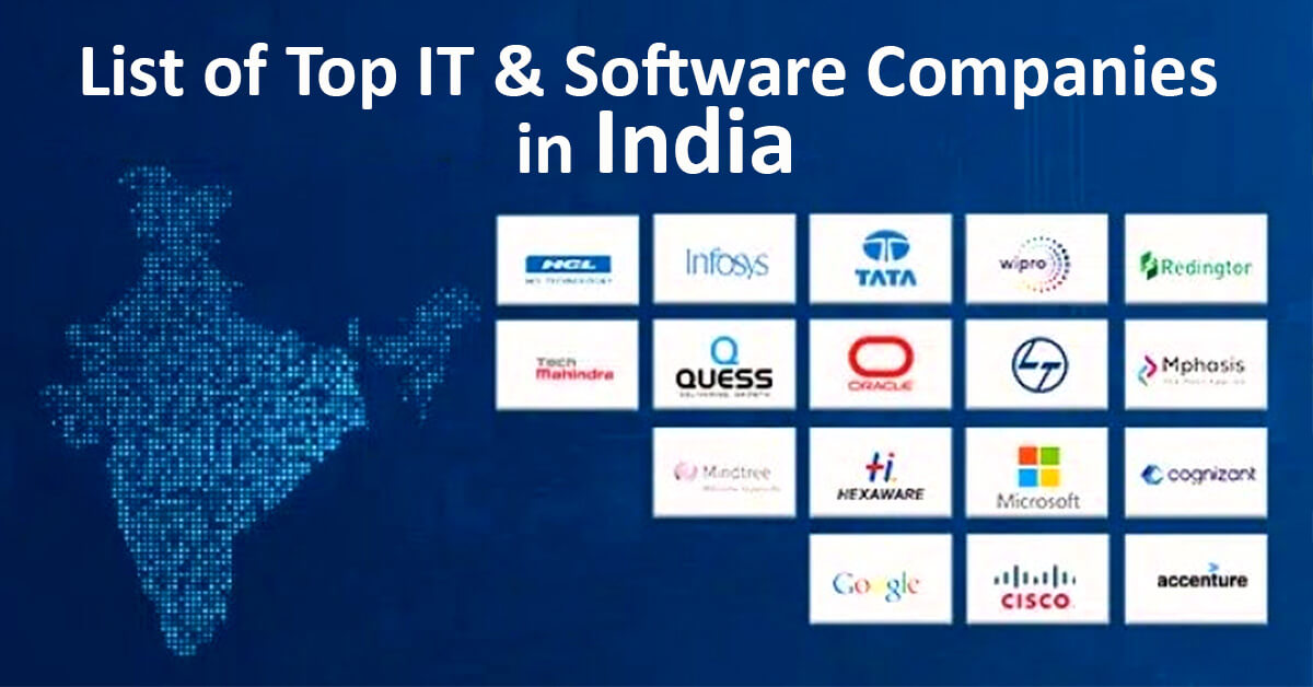 List of Top IT & Software Companies in India