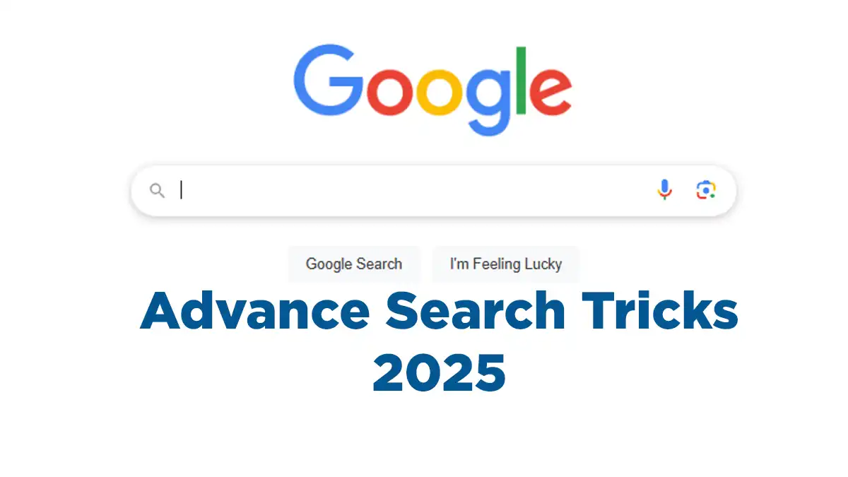 Google Advance Search Tricks 2025
